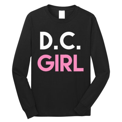 Dc Girl Washington Dc Long Sleeve Shirt