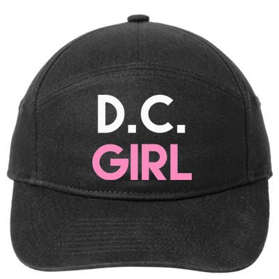 Dc Girl Washington Dc 7-Panel Snapback Hat