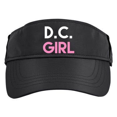 Dc Girl Washington Dc Adult Drive Performance Visor