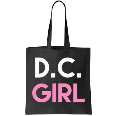 Dc Girl Washington Dc Tote Bag