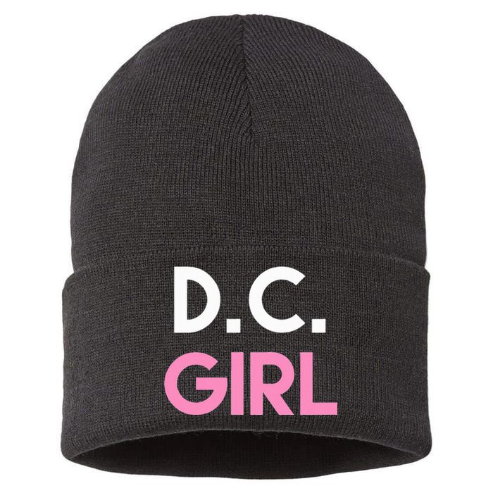 Dc Girl Washington Dc Sustainable Knit Beanie