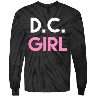 Dc Girl Washington Dc Tie-Dye Long Sleeve Shirt