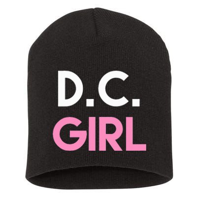 Dc Girl Washington Dc Short Acrylic Beanie