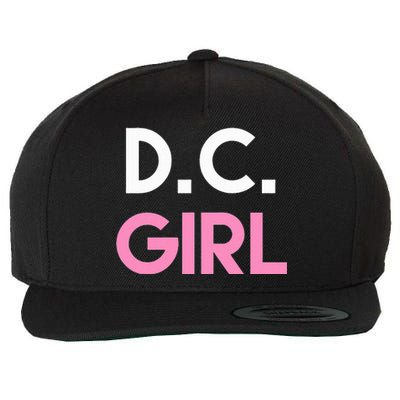 Dc Girl Washington Dc Wool Snapback Cap