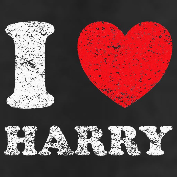 Distressed Grunge Worn Out Style I Love Harry 11oz C Handle Ceramic Mug