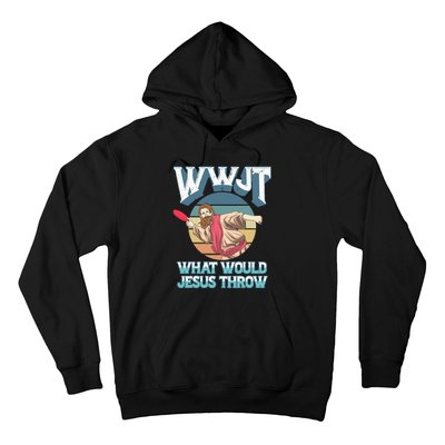 Disc Golf Wwjt What Would Jesus Throw Frisbee Golf Christian Hoodie