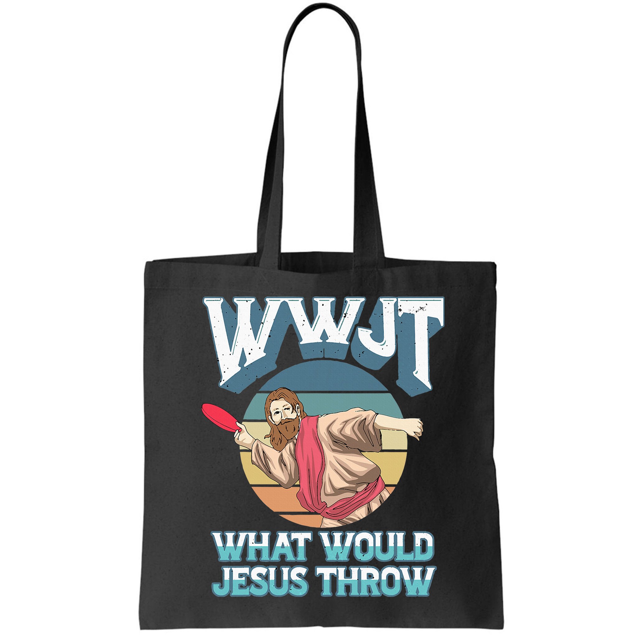 Disc Golf Wwjt What Would Jesus Throw Frisbee Golf Christian Bag