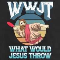 Disc Golf Wwjt What Would Jesus Throw Frisbee Golf Christian Hat