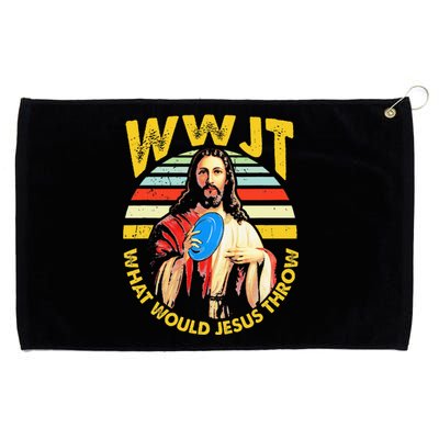 Disc Golf What Would Jesus Throw Frisbee Golf Wwjt Christian Grommeted Golf Towel