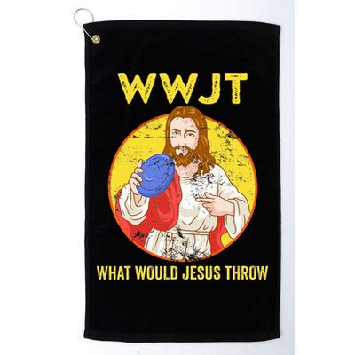 Disc Golf What Would Jesus Throw Frisbee Golf Golf Towel