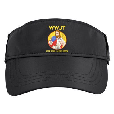 Disc Golf What Would Jesus Throw Frisbee Golf Adult Drive Performance Visor