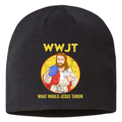 Disc Golf What Would Jesus Throw Frisbee Golf Sustainable Beanie