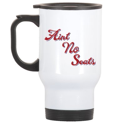 Devonte Graham Wearing Aint No Seats Stainless Steel Travel Mug