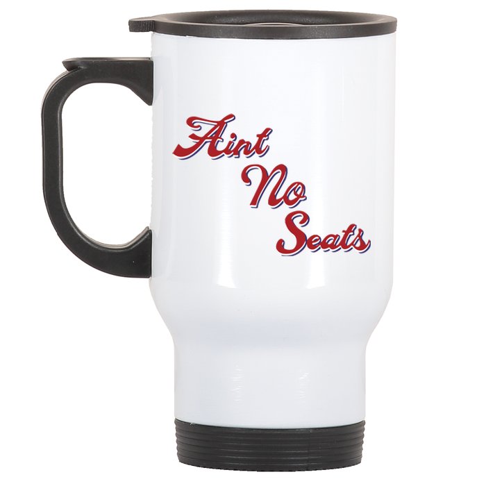 Devonte Graham Wearing Aint No Seats Stainless Steel Travel Mug