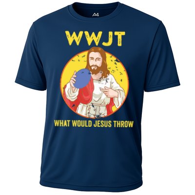 Disc Golf What Would Jesus Throw Frisbee Golf Performance Shirt