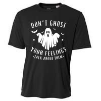 DonT Ghost Your Feelings Halloween Mental Health Cooling Performance Crew T-Shirt