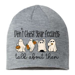 Don't Ghost Your Feelings Halloween Sustainable Beanie