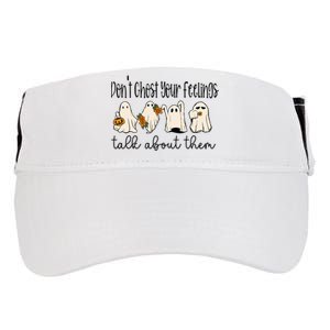 Don't Ghost Your Feelings Halloween Adult Drive Performance Visor