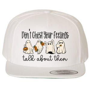 Don't Ghost Your Feelings Halloween Wool Snapback Cap