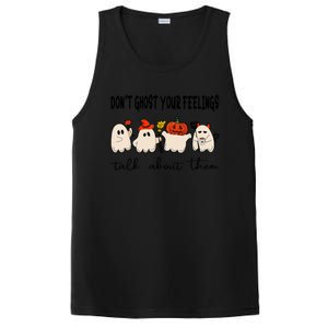 DonT Ghost Your Feelings Halloween Mental Health PosiCharge Competitor Tank