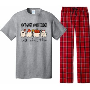 DonT Ghost Your Feelings Halloween Mental Health Pajama Set