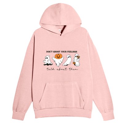 DonT Ghost Your Feelings Inspirational Therapy Psychologist Urban Pullover Hoodie