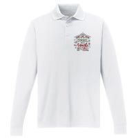 Don't Get Your Tinsel In A Tangle Funny Xmas Performance Long Sleeve Polo