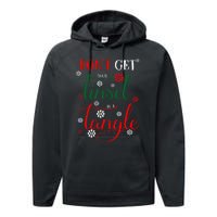 DonT Get Your Tinsel In A Tangle Performance Fleece Hoodie