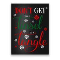 DonT Get Your Tinsel In A Tangle Poster