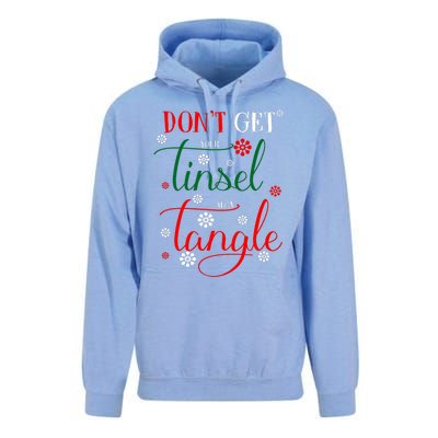 DonT Get Your Tinsel In A Tangle Unisex Surf Hoodie