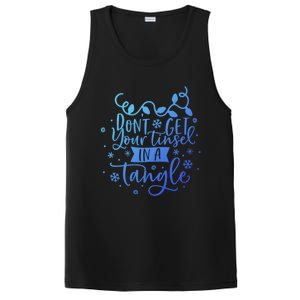 DonT Get Your Tinsel In A Tangle Funny Holiday Christmas Cool Gift PosiCharge Competitor Tank