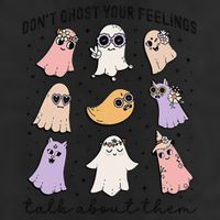 Don’T Ghost Your Feelings Talk About Them School Counselor Adult Drive Performance Visor