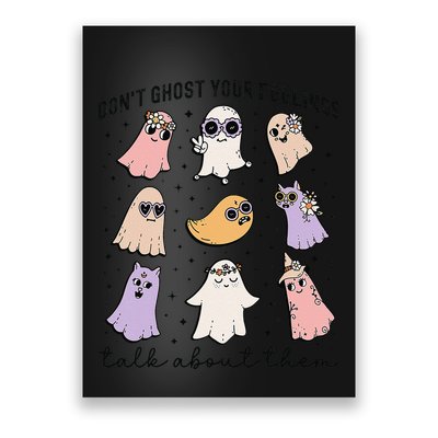 Don’T Ghost Your Feelings Talk About Them School Counselor Poster