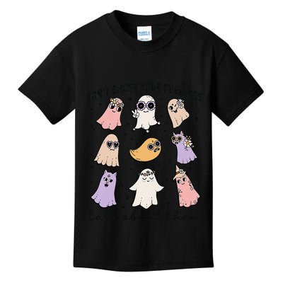 Don’T Ghost Your Feelings Talk About Them School Counselor Kids T-Shirt