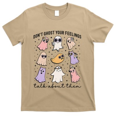 Don’T Ghost Your Feelings Talk About Them School Counselor T-Shirt