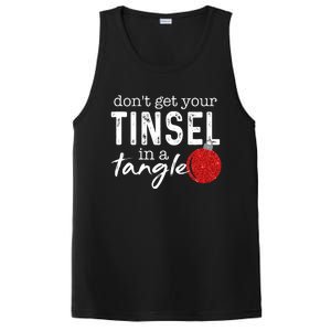 Dont Get Your Tinsel In Tangle Funny Christmas PosiCharge Competitor Tank