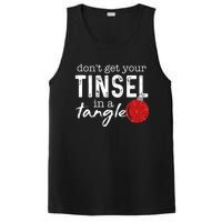 Dont Get Your Tinsel In Tangle Funny Christmas PosiCharge Competitor Tank