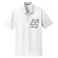 Don't Get Your Tinsel In A Tangle Dry Zone Grid Polo