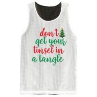 Don't Get Your Tinsel In A Tangle Mesh Reversible Basketball Jersey Tank