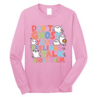 Dont Ghost Your Feelings Cute Ghoul Long Sleeve Shirt