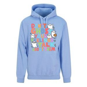 Dont Ghost Your Feelings Cute Ghoul Unisex Surf Hoodie