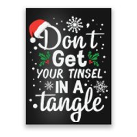 DonT Get Your Tinsel In A Tangle Poster