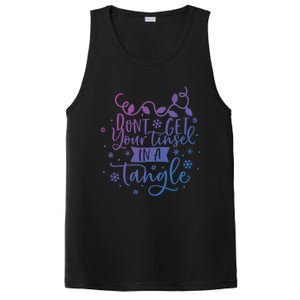 DonT Get Your Tinsel In A Tangle Funny Holiday Christmas Cool Gift PosiCharge Competitor Tank