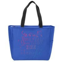 DonT Get Your Tinsel In A Tangle Funny Holiday Christmas Cool Gift Zip Tote Bag