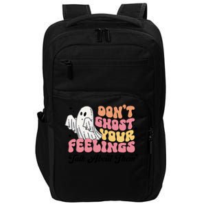 Dont Ghost Your Feelings Talk About Them Halloween Impact Tech Backpack