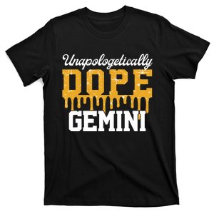 Dope Gemini Zodiac African Birthday Horoscope Lover Women T-Shirt