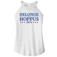 Delonge Hoppus 2024 American Flag Parody Funny Apparel Women’s Perfect Tri Rocker Tank