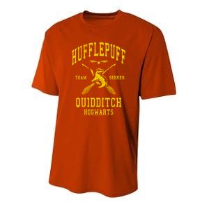 Deathly Hallows 2 Hufflepuff Quidditch Team Seeker Jersey Gift Youth Performance Sprint T-Shirt