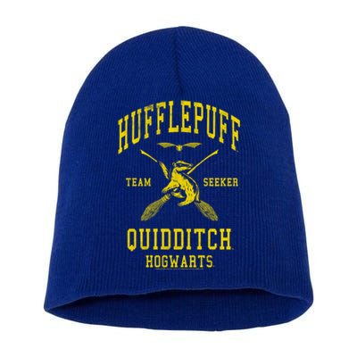 Deathly Hallows 2 Hufflepuff Quidditch Team Seeker Jersey Gift Short Acrylic Beanie