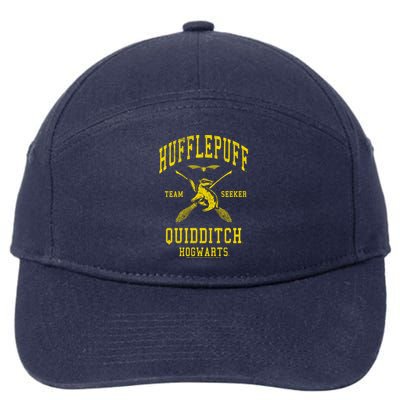 Deathly Hallows 2 Hufflepuff Quidditch Team Seeker Jersey Gift 7-Panel Snapback Hat